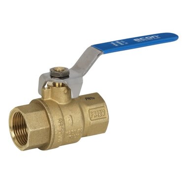 Ball valve Type: 1614 Brass KIWA Internal thread (BSPP) PN10